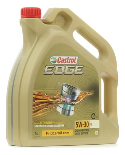 Aceite 5w30 Castrol Edge Full Sintet. Gasolina, Diesel Y Dpf