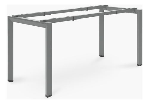 Base De Escritorio Extensible 140 - 200 X 70 Gris Claro Form