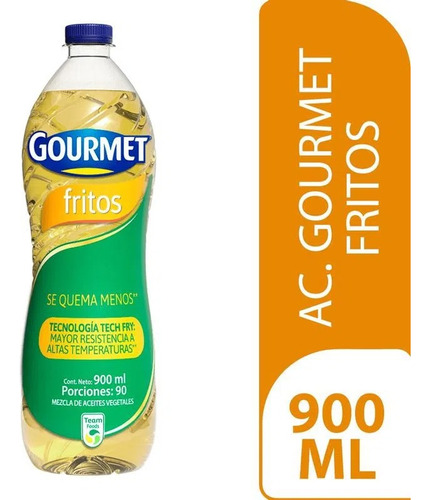 Aceite Gourmet Fritos X 900 Ml - L a $17