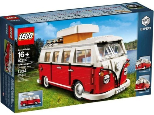 Autocaravana Lego Creator Expert Volkswagen T1 10220 Remove Sp