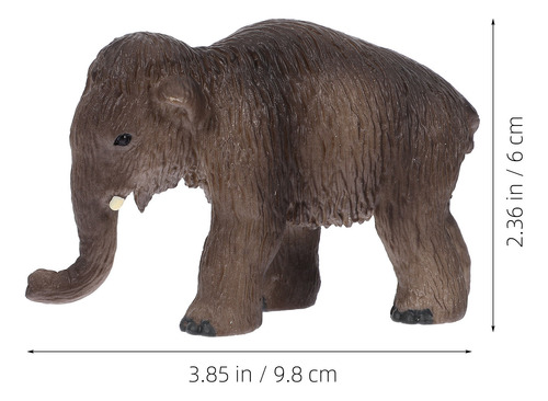 Figura Simulada De Estatua Sólida Para Adorno De Animal Salv