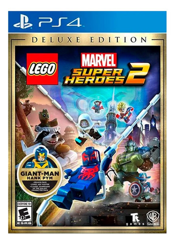 Juego Lego Marvel Super Heroes 2 Edición Delujo - Ps4 Regalo
