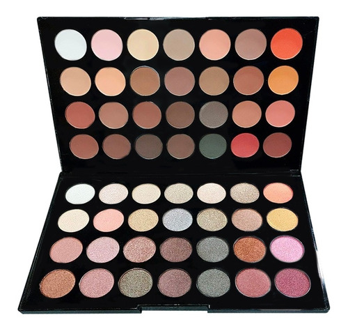 Paleta De Sombras 56 Colores Dolce Bella Maquillaje Belleza