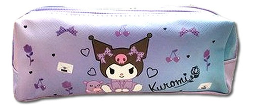 Lapicera / Cosmetiquera Vinil Sanrio Kuromi Hello Kitty