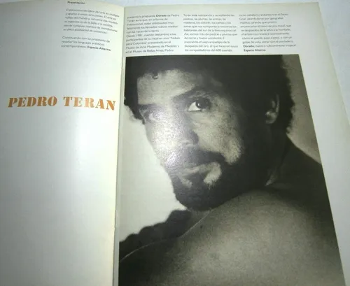 Pedro Terán. Dorado. Catálogo.