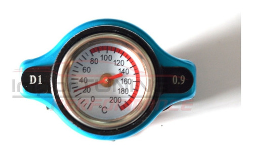 Tapa De Radiador D1 Con Reloj Medidor De Temperatura