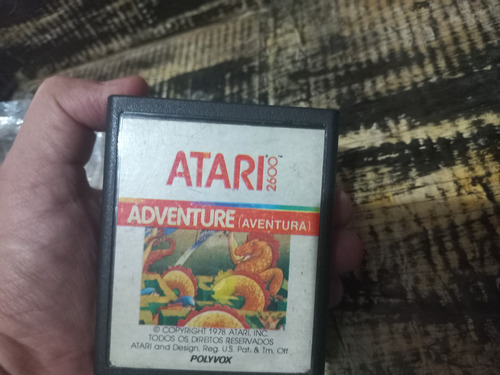 Adventure Atari 2600 Original Polyvox Ótimo Estado (Usado)