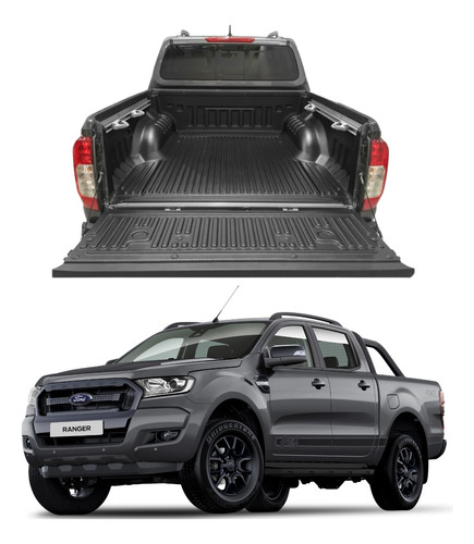 Bed Liner Bajo Riel Ford Ranger 2013 - 2021 Doble Cabina