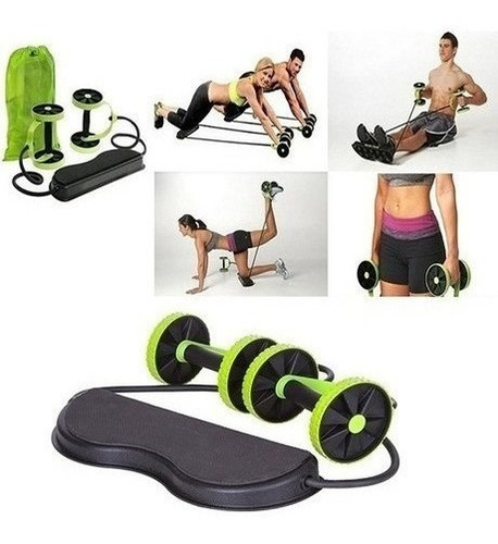 Ejercicio con ruedas elásticas Aparato pectoral abdominal Revoflex