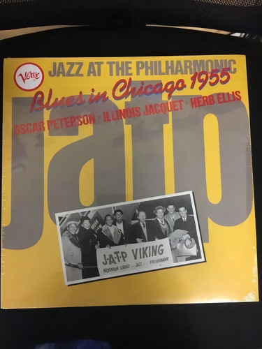 Oscar Peterson Lp Jazz At The Phillarmonic Blues Chicago