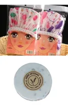 Comprar Gorros Plástico De Baño O Ducha + Jabón De Avena Limpieza Fa