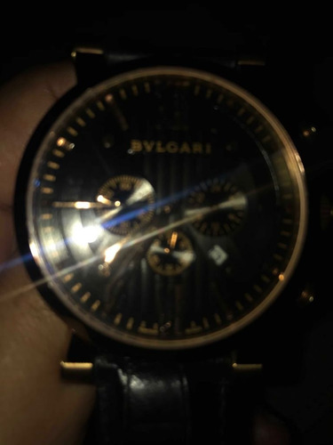 Relogio Bvlgari Sb P 42 G An 18k Caixa Em Ouro Maciço (origi