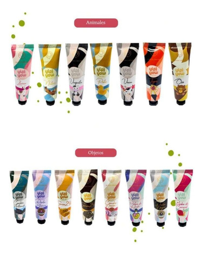 Set 30 Cremas Hidrantes Para Manos Kawaii