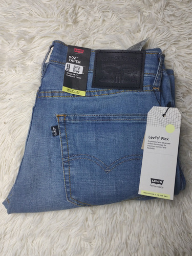 Pantalón Levi's 502 Taper Stretch Azul (4). 36x30