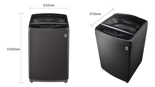 Cubierta Afelpada Para Lavadora LG 19kg Wt19wv6