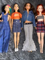 Comprar Mili Lote De Muñecas Barbie,  Cuerpo Petite, En Buen Estado