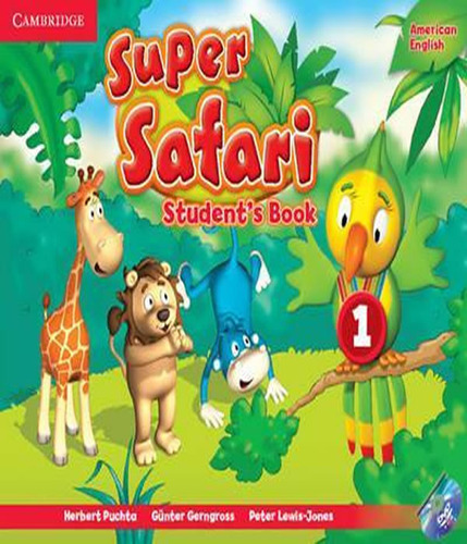 Super Safari 1   Student´s Book With Dvd Rom   American Eng, De Puchta, Hebert. Editora Cambridge, Capa Mole, Edição 1 Em Inglês