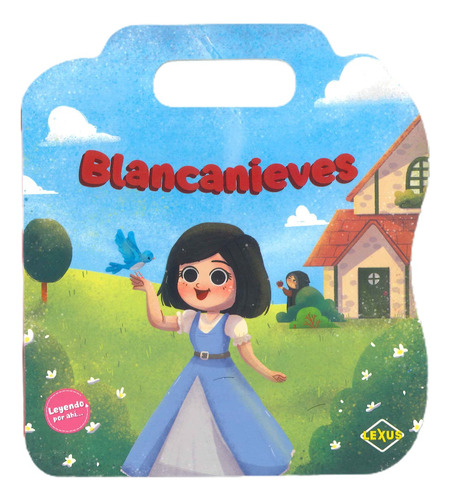 Super Cuento De Blanca Nieves Con Ilustraciones Hojas Duras 