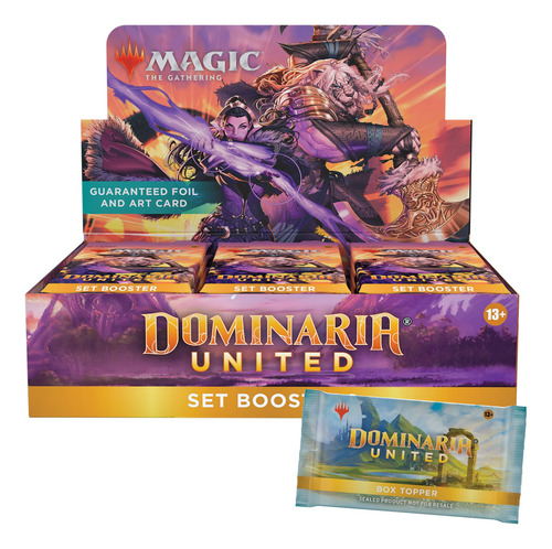 Magic: The Gathering Dominaria United Set Booster Box | 30 P
