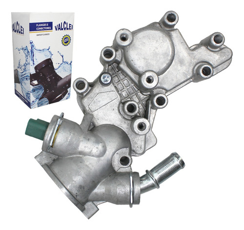 Flange Carcaça Cavalete D'água E Sensor 207 1.4 Flex Valclei