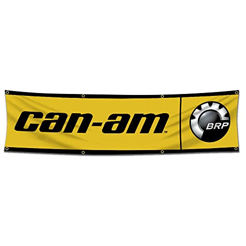 Bandera De Moto Canam Brp 2x8ft (impresión Hd De 150d ...