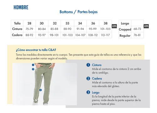 Pantalones c&a hombre hotsell