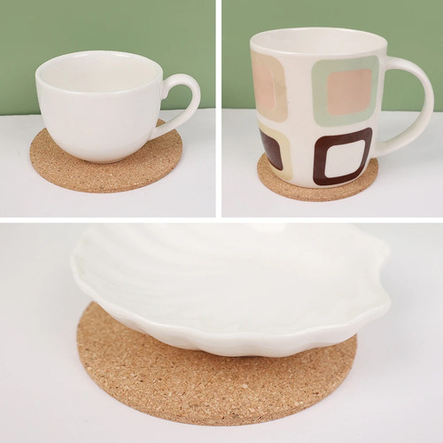 Posavasos De Madera, Cuadrado, Redondo, Para 10 Tazas De Té