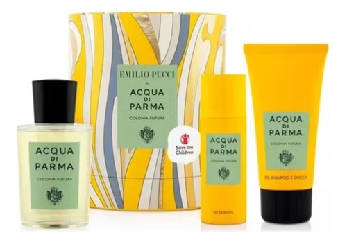 Acqua Di Parma C. Futura Edc 100ml + Gel Sp 75ml + Deo 50ml