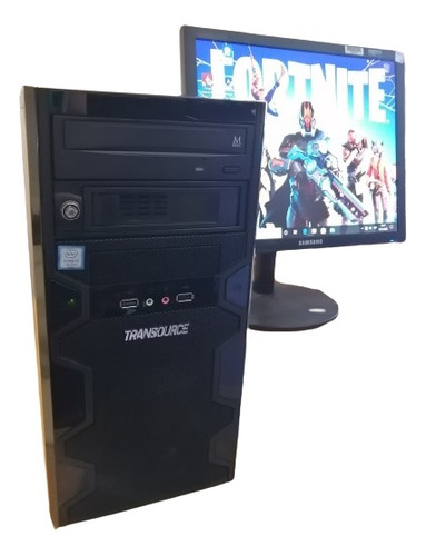 Torre Gamer Core I3 7100 + R7 250 + 8gb Ssd 240 + Monitor 19 (Reacondicionado)