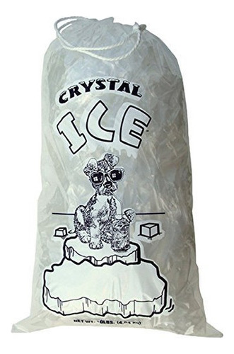 Bolsas Para Hielo Crystal Clear, Plástico, Pack X100, 4.5 Kg