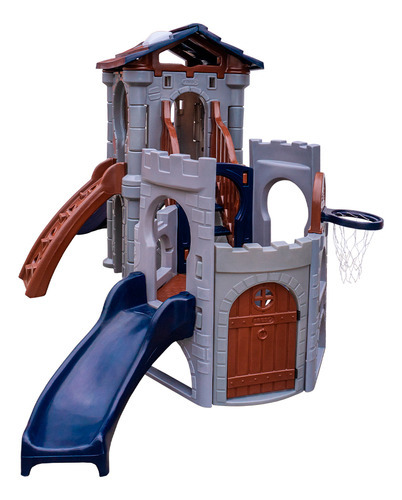 Playground Arcade Tower Freso Com Escorregador Infantil