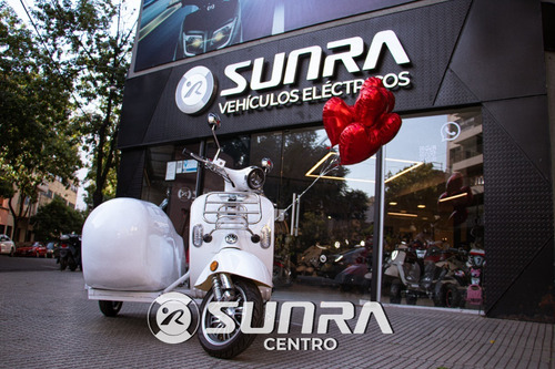 Imagen 5 de 21 de Moto Electrica Vintage + Sidecar / Unico En Sunra Centro / A