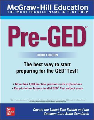 Mcgraw-hill Education Pre-ged, Third Edition - Mcgraw Hil...