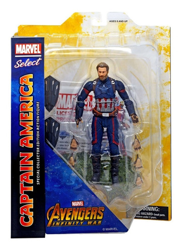 Figura Capitan America Infinity War Marvel Select Original