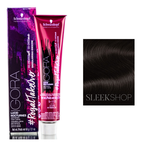 Tinte Para El Cabello Schwarzkopf Igora Royal Takeover Lucid