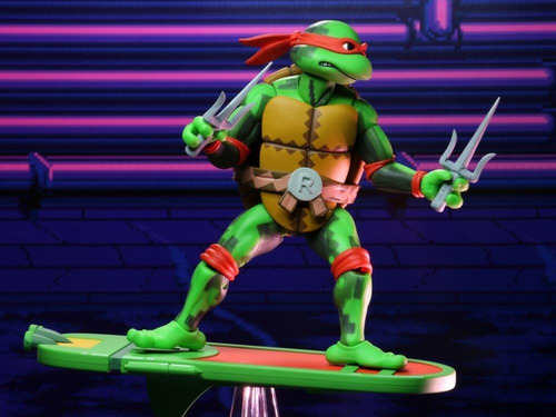 Tmnt Raphael Teenage Mutant Ninja Turtles In Time Neca Tortu