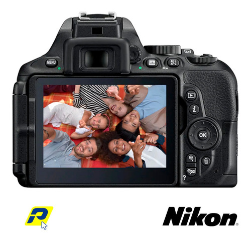 Imagen 5 de 10 de Cámara Nikon D5600 Incluye Lentes 18-55 Mm Y Lente 18-140mm