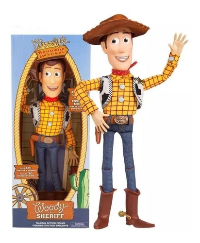 Muñeco Woody Original Importado 40 Cm 30 Frases Caja Origina