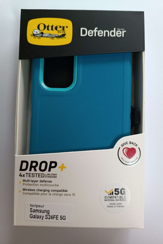 Funda Para Samsung Galaxy S24 Fe Defender Otter Box+clip