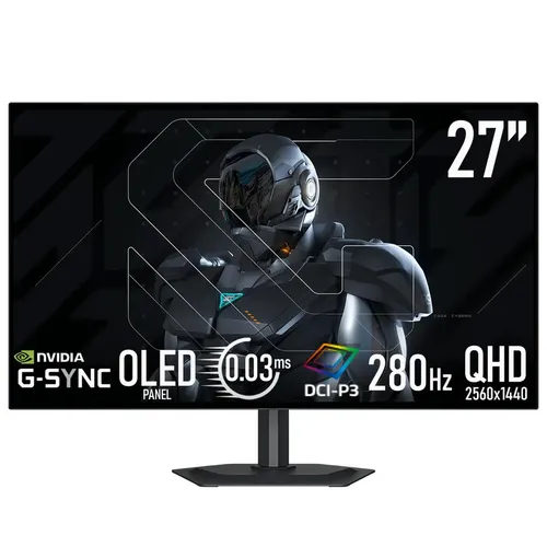 Monitor Gamer Gigabyte Mo27Q28G De 27"" Qhd Con 280 Hz Y