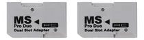 Comprar 2 Lectores De Tarjetas Memory Stick Pro Duo Micro-sd Tf A Ms
