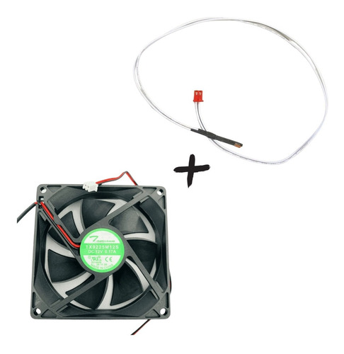 Cooler Ventilador + Sensor Ntc Purificador Electrolux Pa20g