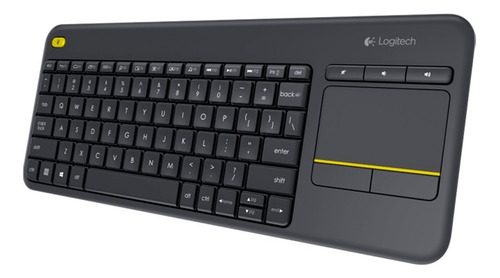 Teclado Inalámbrico Logitech K400 Plus Negro Idioma Español