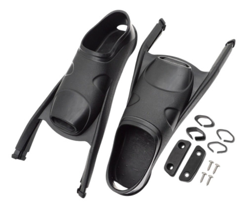 Keep Diving Aletas De Snorkel Aletas Negro L