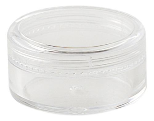 J Clear Transparent Con Tapa Roscada Para Polvo Acrílico P 8