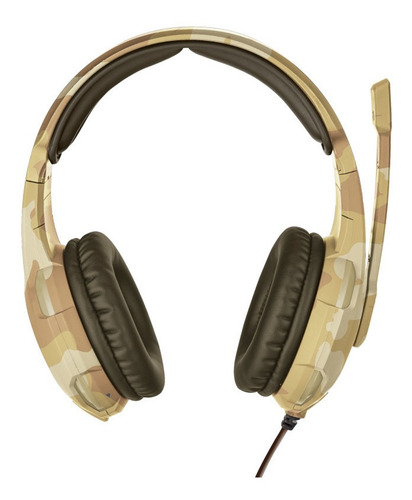 Imagen 7 de 12 de Audífonos gamer Trust Radius GXT 310 desert camo