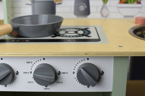 Cozinha De Madeira Completa - Tooky Toy