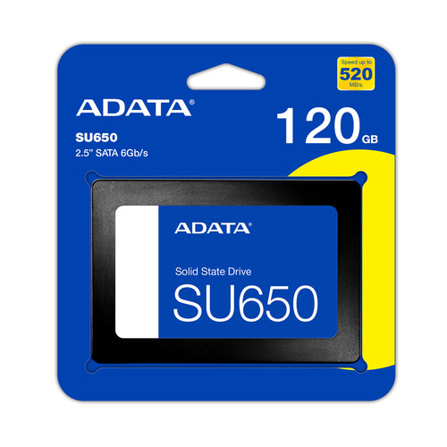 Disco sólido SSD interno Adata Ultimate SU650 ASU650SS-120GT-R 120GB