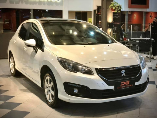 Peugeot 308 Allure Nav 1.6 Hdi 2017 130.000km Blanco