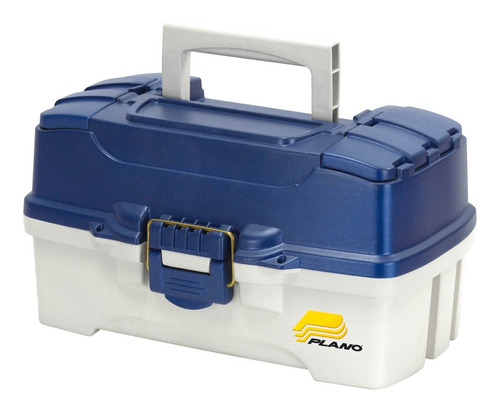 Caja De Pesca Plano Two Tray Blue Tackle Box 2 Bandejas